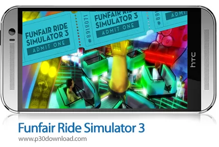 دانلود Funfair Ride Simulator 3 - بازی موبایل شبیه ساز شهربازی