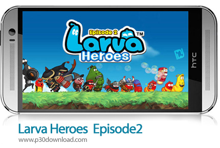دانلود Larva Heroes : Episode2 - بازی موبایل قهرمانان لارو: قسمت دوم