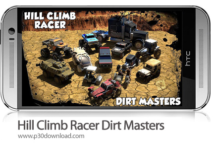 دانلود Hill Climb Racer Dirt Masters - بازی موبایل مسابقه در جاده خاکی