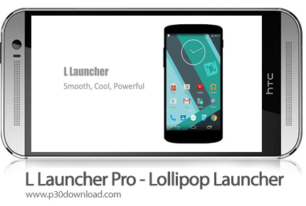 دانلود L Launcher Pro - Lollipop Launcher - برنامه موبایل لانچر اندروید آبنیات چوبی