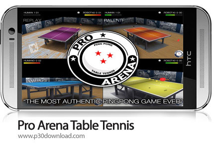 دانلود Pro Arena Table Tennis - بازی موبایل پینگ پنگ