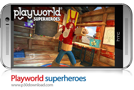 دانلود Playworld superheroes - بازی موبایل ابرقهرمانان