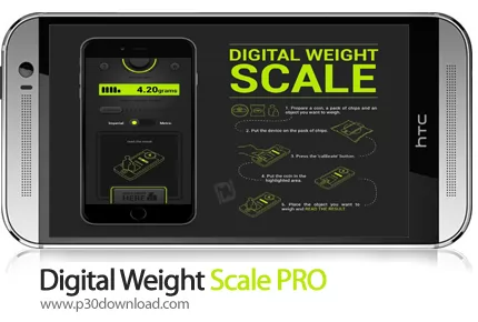 دانلود Digital Weight Scale PRO - برنامه موبایل ترازوی دیجیتال