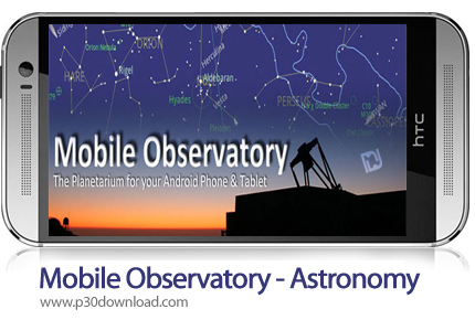 دانلود Mobile Observatory - Astronomy - برنامه موبایل رصدخانه موبایل