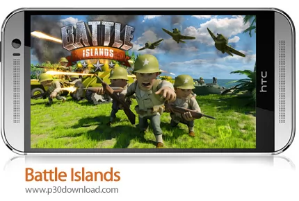 دانلود Battle Islands v5.4 + Mod - بازی موبایل جزیره جنگی