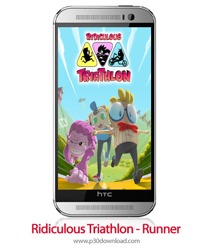 دانلود Ridiculous Triathlon - Runner - بازی موبایل مسابقات سه گانه مسخره - دونده