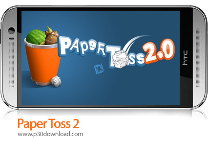 دانلود Paper Toss 2 - بازی موبایل پرتاب کاغذ