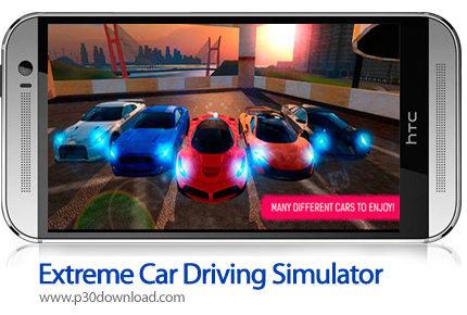 دانلود Extreme Car Driving Simulator v5.3.2 + Mod - بازی موبایل شبیه ساز رانندگی
