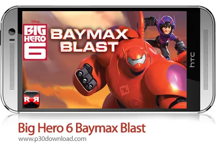 دانلود Big Hero 6: Baymax Blast - بازی موبایل قهرمان بزرگ