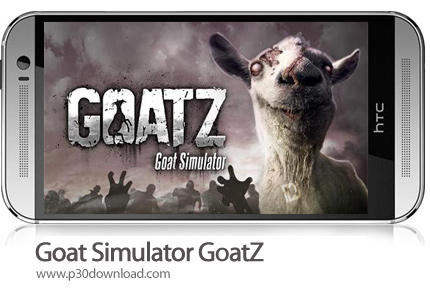 دانلود Goat Simulator GoatZ - بازی موبایل شبیه ساز بز زامبی