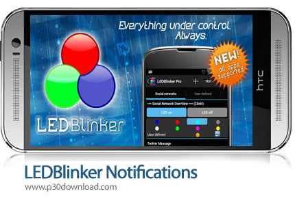 دانلود LEDBlinker Notifications - بازی موبایل اطلاع رسانی وقایع