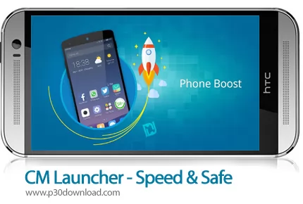 دانلود CM Launcher Small & Secure v5.85.0 - برنامه موبایل لانچر سی ام