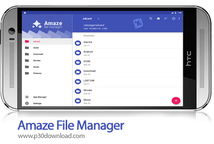 دانلود Amaze File Manager - برنامه موبایل فایل منیجر حرفه ای