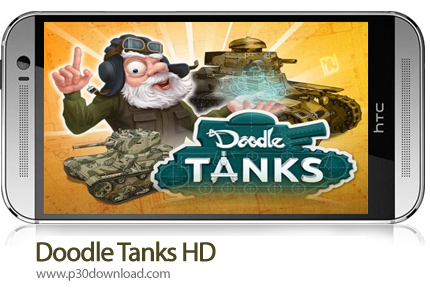 دانلود Doodle Tanks HD - بازی موبایل تانک دودل