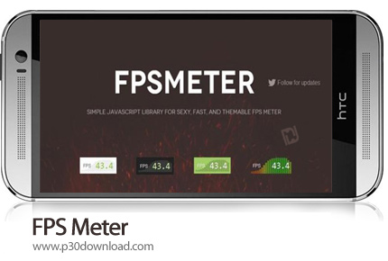 دانلود FPS Meter - برنامه موبایل نمایش فریم