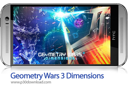 دانلود Geometry Wars 3: Dimensions - بازی موبایل جنگ هندسه 3: ابعاد