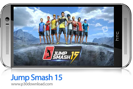 دانلود Jump Smash 15 - بازی موبایل بدمینتون