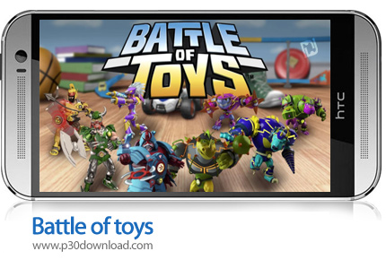 دانلود Battle of toys - بازی موبایل جنگ اسباب بازی ها 