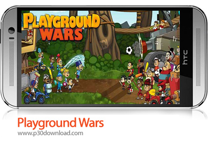دانلود Playground Wars - بازی موبایل جنگ زمین بازی