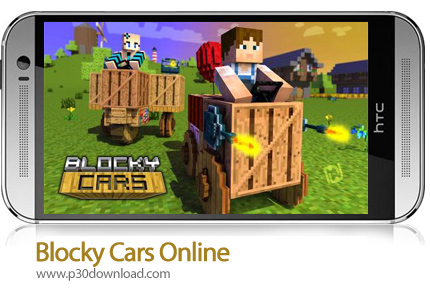 دانلود Blocky Cars Online - بازی موبایل ماشین بلوکی