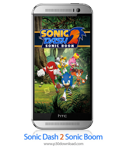 دانلود Sonic Dash 2: Sonic Boom v2.6.0 + Mod - بازی موبایل سونیک: انفجارصوتی 2