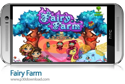 دانلود Fairy Farm v3.0.2 + Mod - بازی موبایل مزرعه پریان