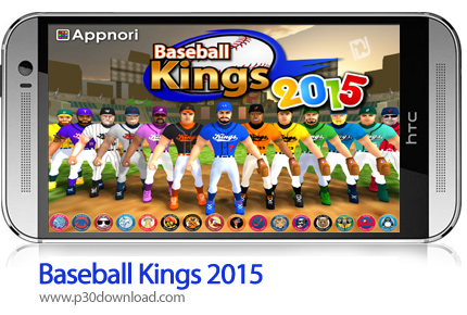 دانلود Baseball Kings 2015 - بازی موبایل پادشاهان بیسبال