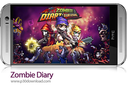 دانلود Zombie Diary - بازی موبایل خاطرات زامبی