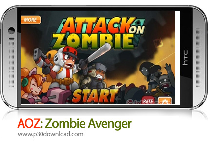 دانلود AOZ: Zombie Avenger - بازی موبایل حمله به زامبی ها