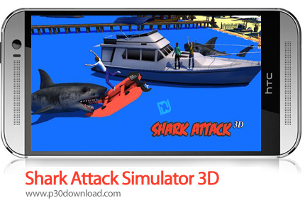 دانلود Shark Attack Simulator 3D - بازی موبایل شبیه ساز کوسه