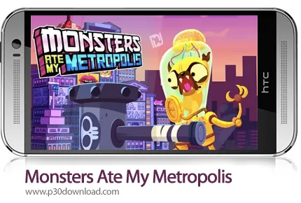 دانلود Monsters Ate My Metropolis - بازی موبایل هیولاها در کلانشهر