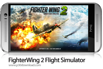 دانلود FighterWing 2 Flight Simulator v2.75 - بازی موبایل جنگنده بالدار