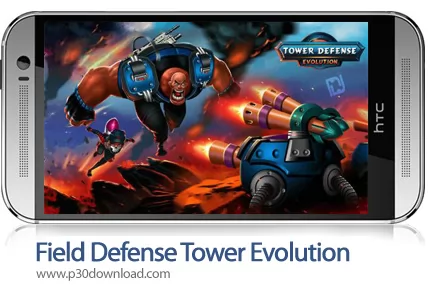 دانلود Field Defense: Tower Evolution - بازی موبایل دایره دفاعی