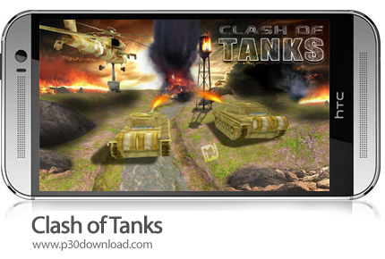 دانلود Clash of Tanks - بازی موبایل جنگ تانک ها