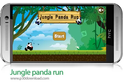 دانلود Jungle panda run - بازی موبایل پاندای جنگل