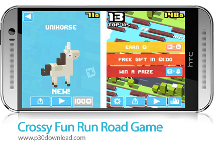 دانلود Crossy Fun Run Road Game - بازی موبایل مسیر پرازدحام