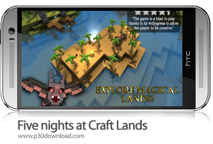 دانلود Five nights at Craft Lands - بازی موبایل پنج شب در زمین های مرموز