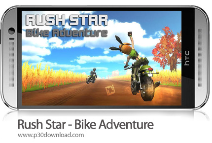 دانلود Rush Star - Bike Adventure - بازی موبایل موتور سوار ماجراجو