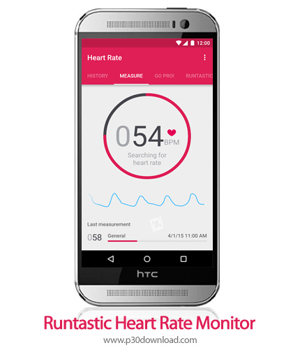 دانلود Runtastic Heart Rate Monitor - برنامه موبایل مانیتورینگ ضربان قلب