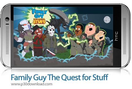 دانلود Family Guy The Quest for Stuff v4.1.2 + Mod - بازی موبایل مرد خانواده