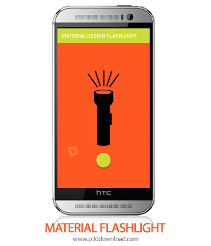 دانلود Material Flashlight - برنامه موبایل چراغ قوه