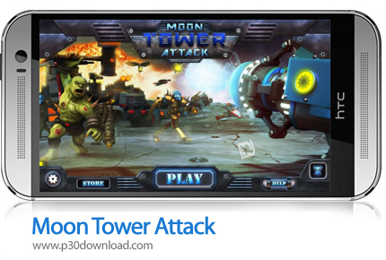 دانلود Moon Tower Attack - بازی موبایل حمله به برج ماه