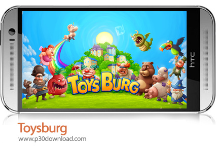 دانلود Toysburg - بازی موبایل قلعه اسباب بازی ها