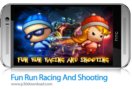 دانلود Fun Run Racing And Shooting - بازی موبایل مسابقه و تیراندازی