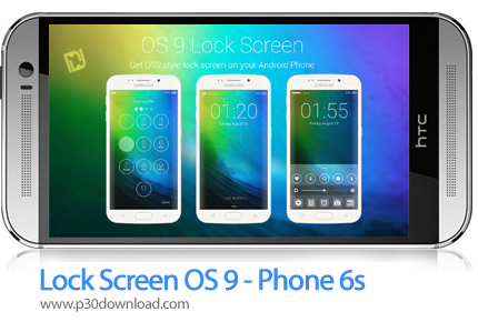 دانلود Lock Screen OS 9 - Phone 6s - برنامه موبایل لاک اسکرین آی او اس 9