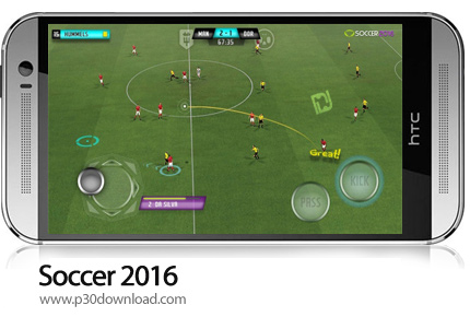 دانلود Soccer 2016 - بازی موبایل فوتبال 2016