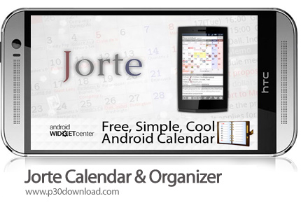 دانلود Jorte Calendar & Organizer - برنامه موبایل تقویم و برنامه ریزی
