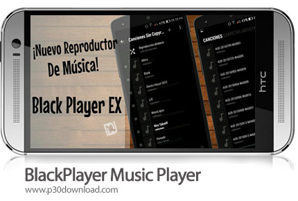 دانلود BlackPlayer Music Player - برنامه موبایل بلک پلیر
