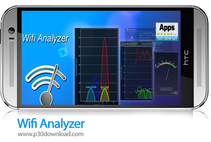 دانلود Wifi Analyzer - برنامه موبایل آنالیز شبکه های وای فای