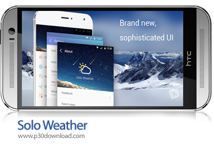 دانلود Solo Weather - برنامه موبایل وضعیت آب و هوا